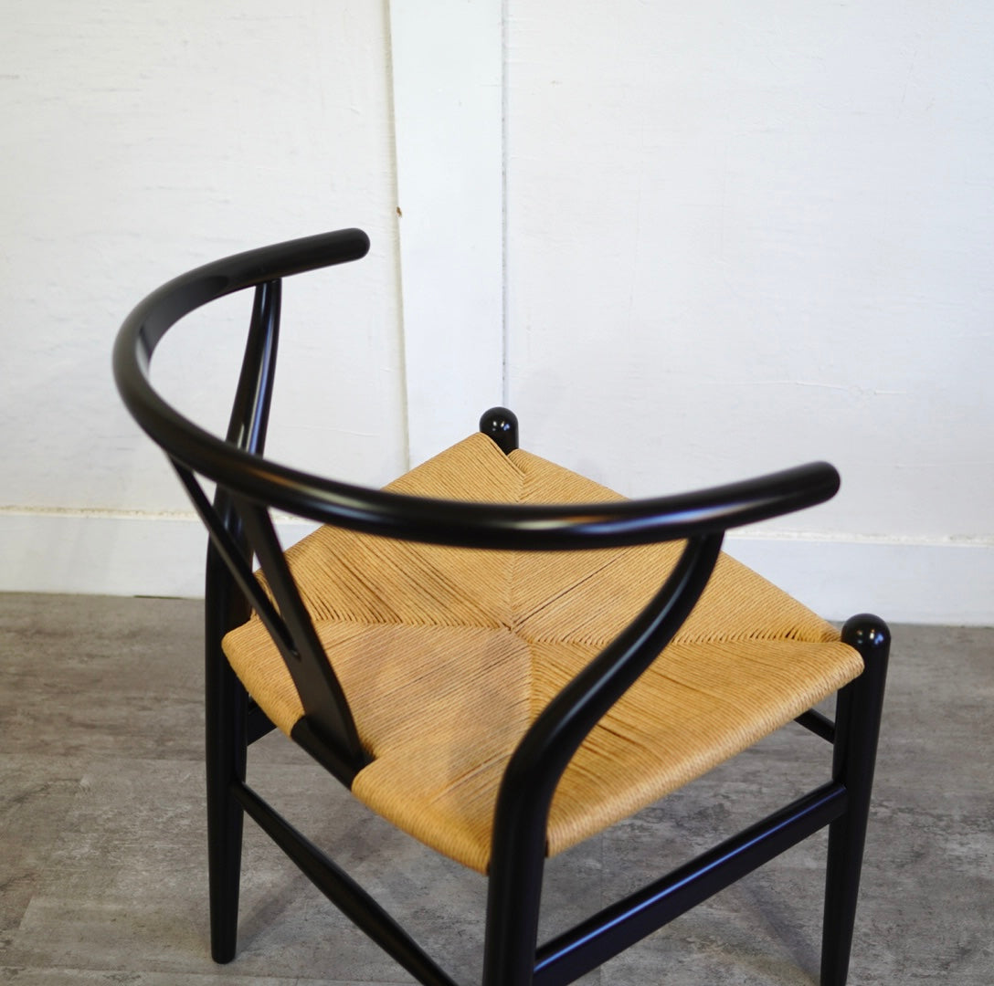 カールハンセン&サン / Carl Hansen & Søn Yチェア CH24 ハンスJ.ウェグナー ブラック ラッカー仕上 - Restyle
