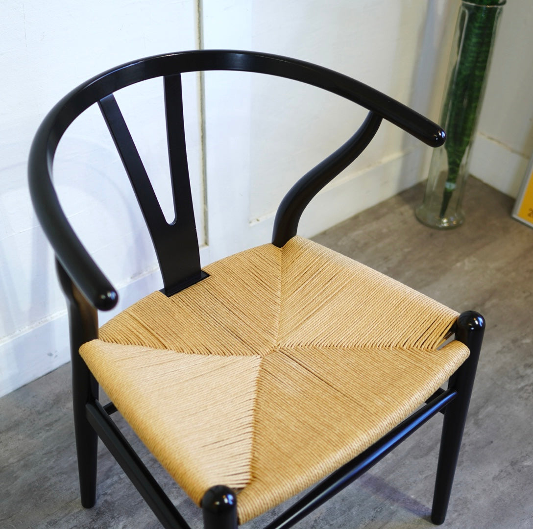 カールハンセン&サン / Carl Hansen & Søn Yチェア CH24 ハンスJ.ウェグナー ブラック ラッカー仕上 - Restyle