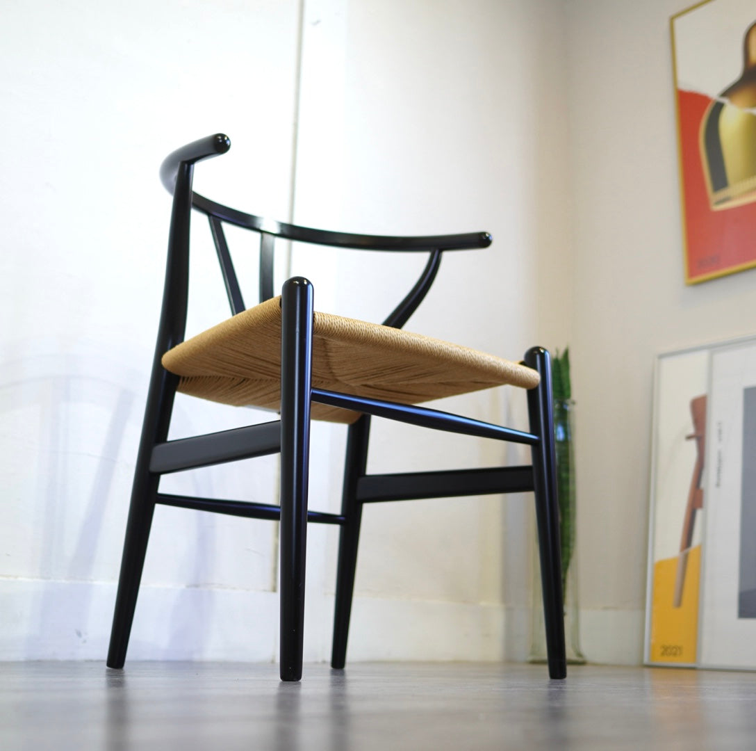 カールハンセン&サン / Carl Hansen & Søn Yチェア CH24 ハンスJ.ウェグナー ブラック ラッカー仕上 - Restyle
