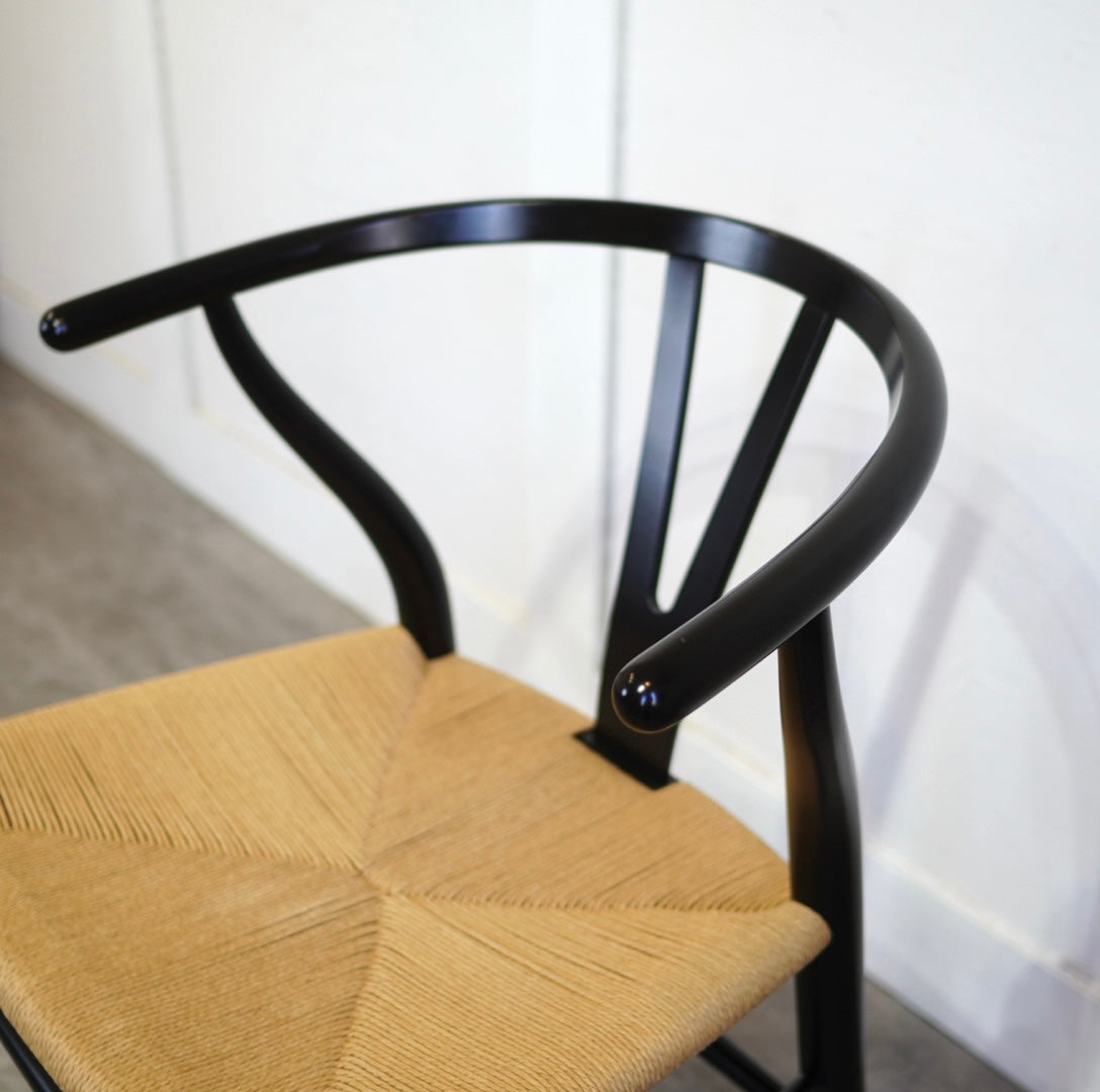 カールハンセン&サン / Carl Hansen & Søn Yチェア CH24 ハンスJ.ウェグナー ブラック ラッカー仕上 - Restyle