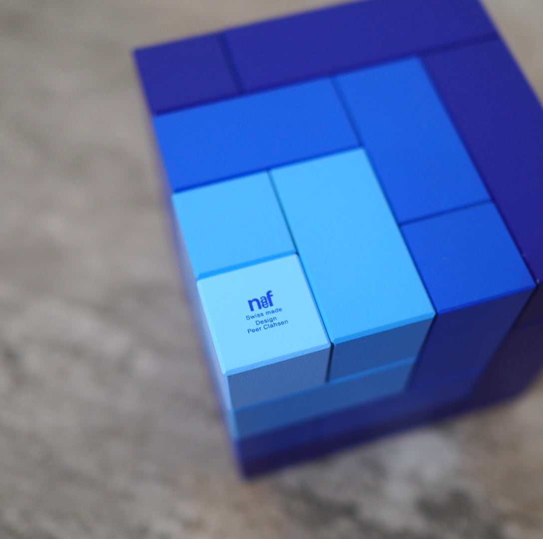 ネフ社 / Naef キュービックス / Cubicus ブルー 立体パズル