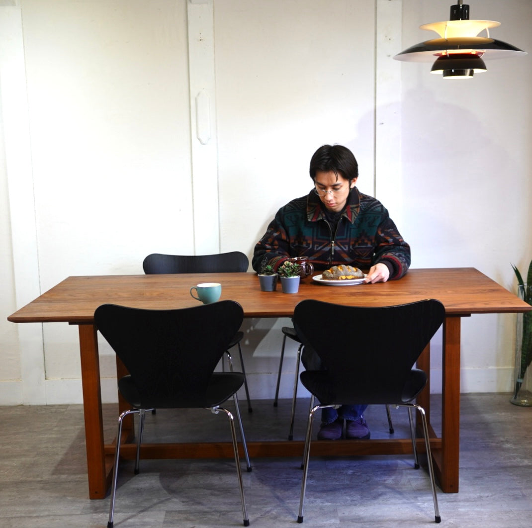 リアルスタイル / REAL Style アルゴマ ウォールナット材 ダイニングテーブル 180cm