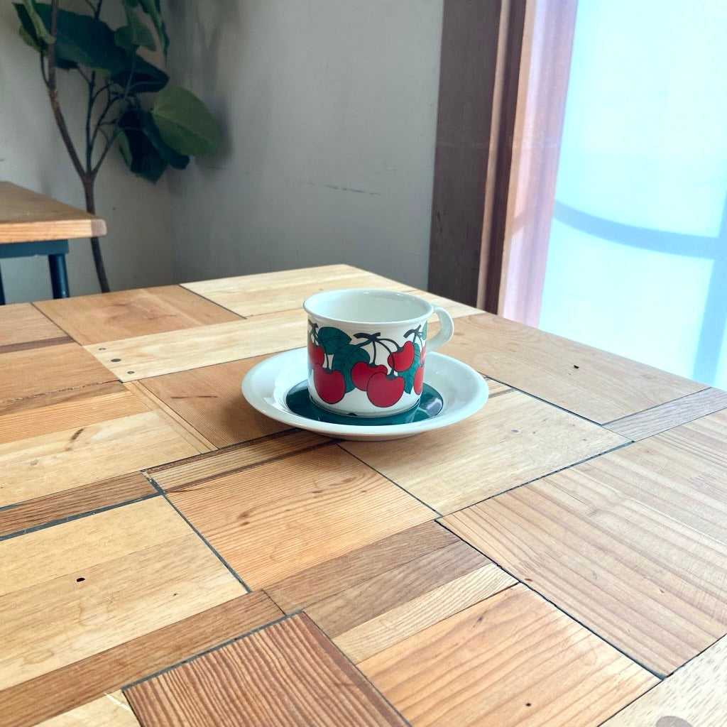 アラビア / ARABIA キルシッカ / Kirsikka カップ&ソーサー さくらんぼ ヴィンテージ