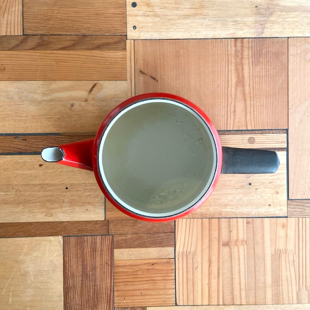 フィネル / Finel ホーローコーヒーポット エナメル アラビア ヴィンテージ 赤