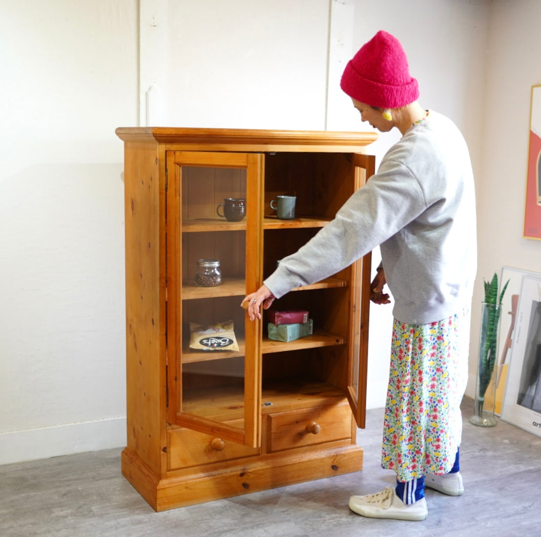 ザ・ペニーワイズ / THE PENNY WISE ディスプレイキャビネット PWC-2 パイン