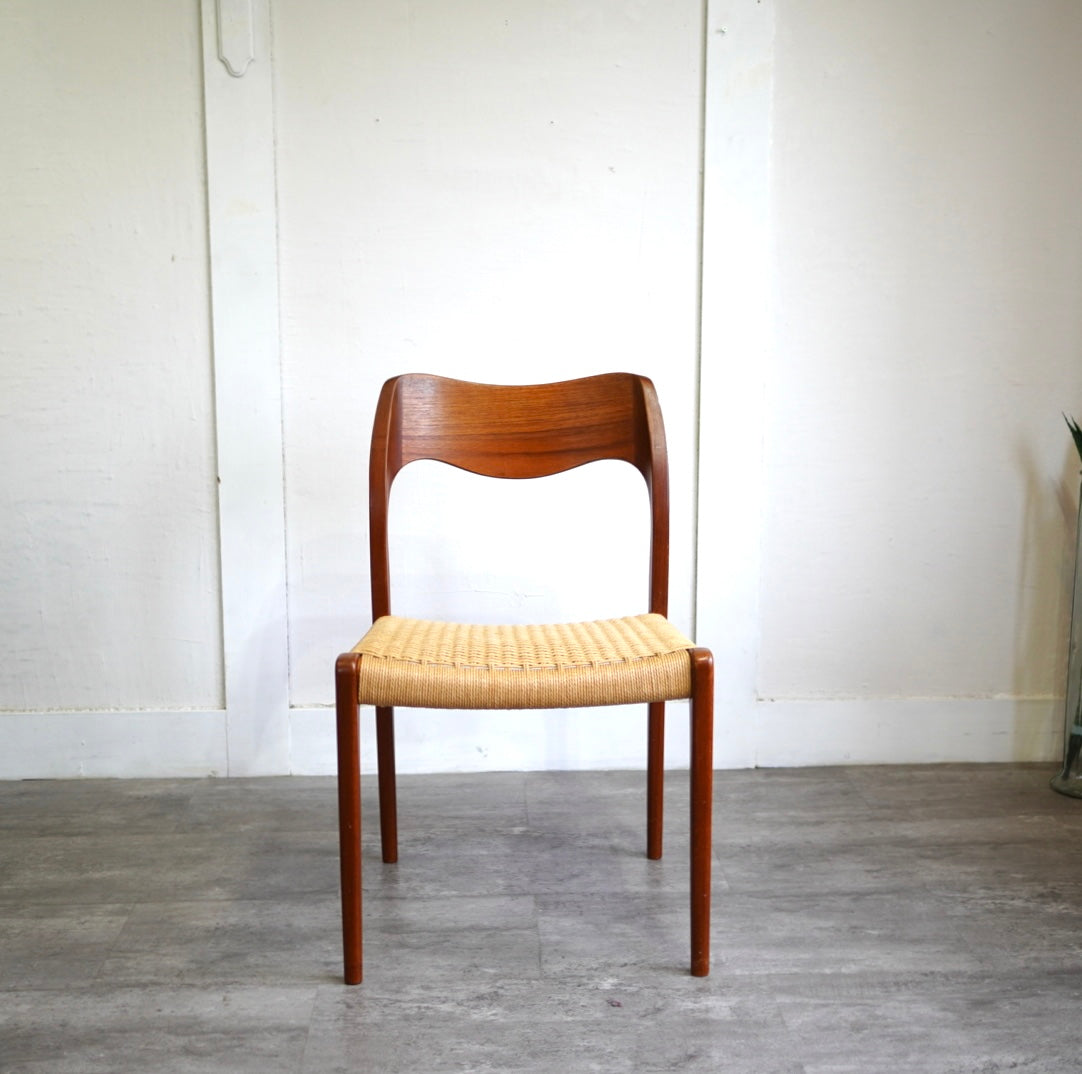 J・L・モラー / J.L.Moller Model No. 71 ダイニングチェア ニールス・O・モラー デンマーク ヴィンテージ