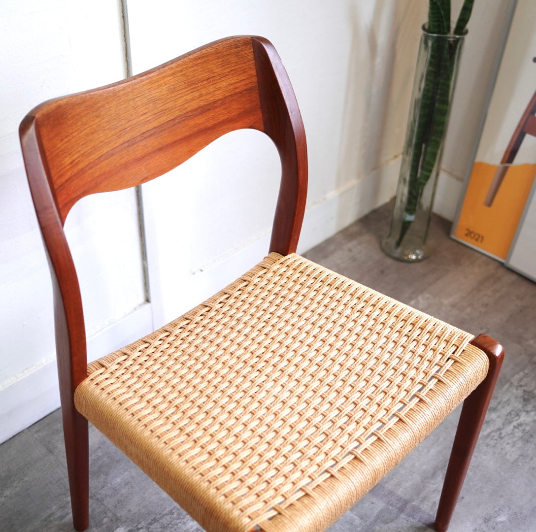 J・L・モラー / J.L.Moller Model No. 71 ダイニングチェア ニールス・O・モラー デンマーク ヴィンテージ