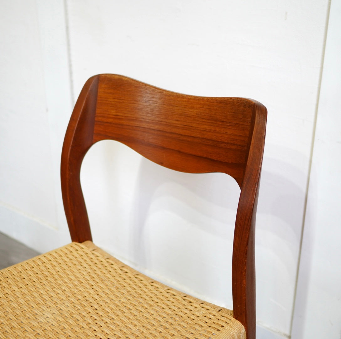 J・L・モラー / J.L.Moller Model No. 71 ダイニングチェア ニールス・O・モラー デンマーク ヴィンテージ