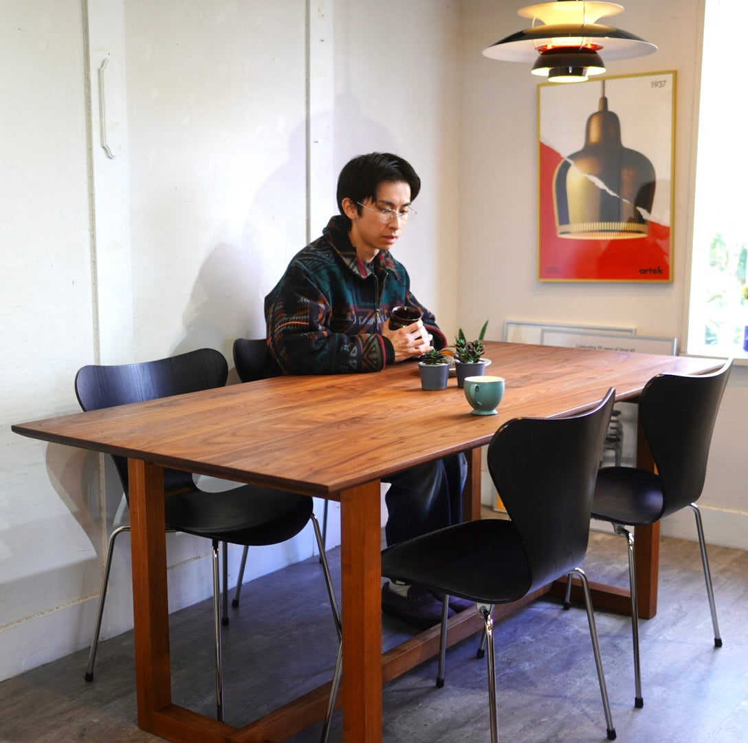 フリッツ・ハンセン / FRITZ HANSEN セブンチェア ブラック アルネ・ヤコブセン