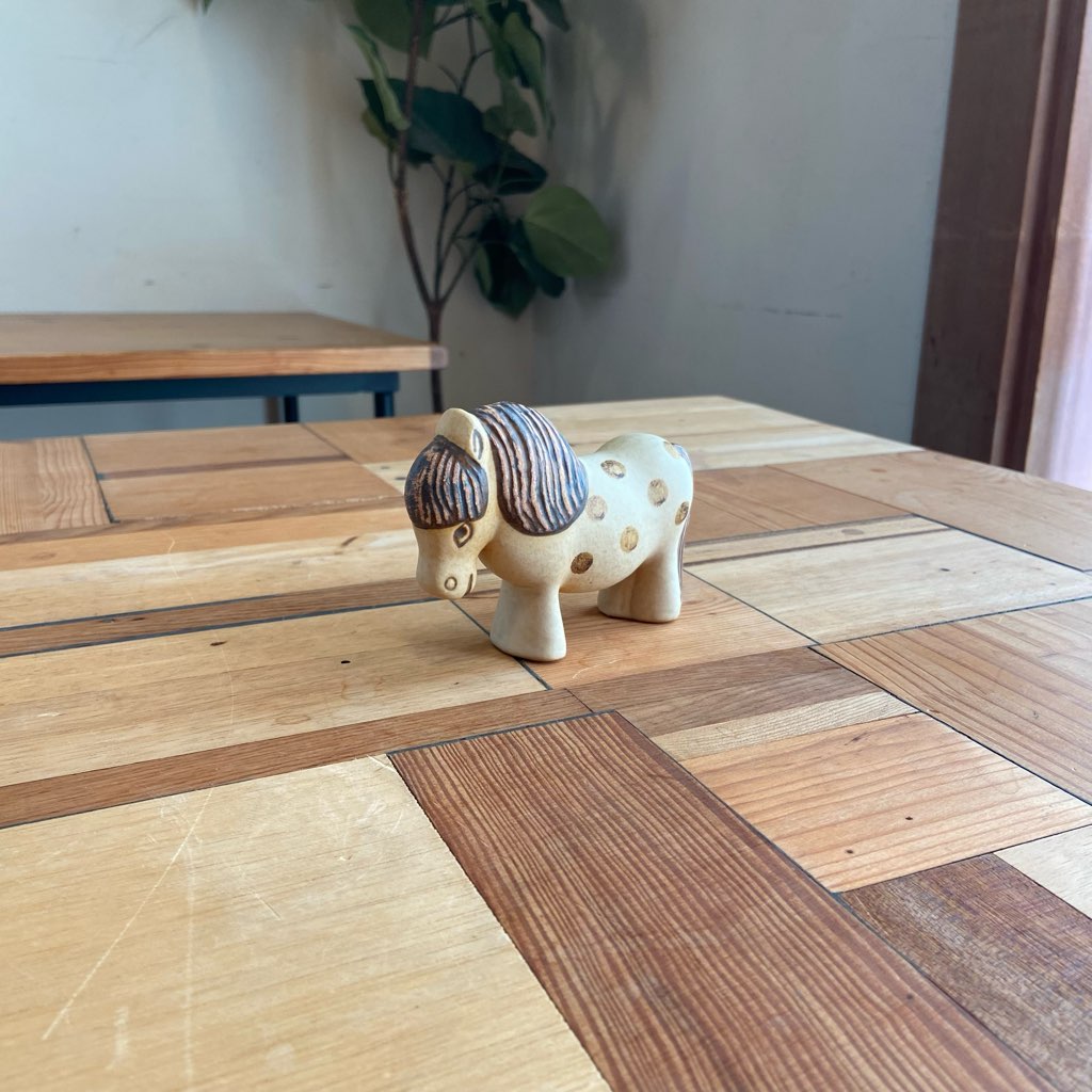 リサラーソン / Lisa Larson ドットの特別ポニーさん