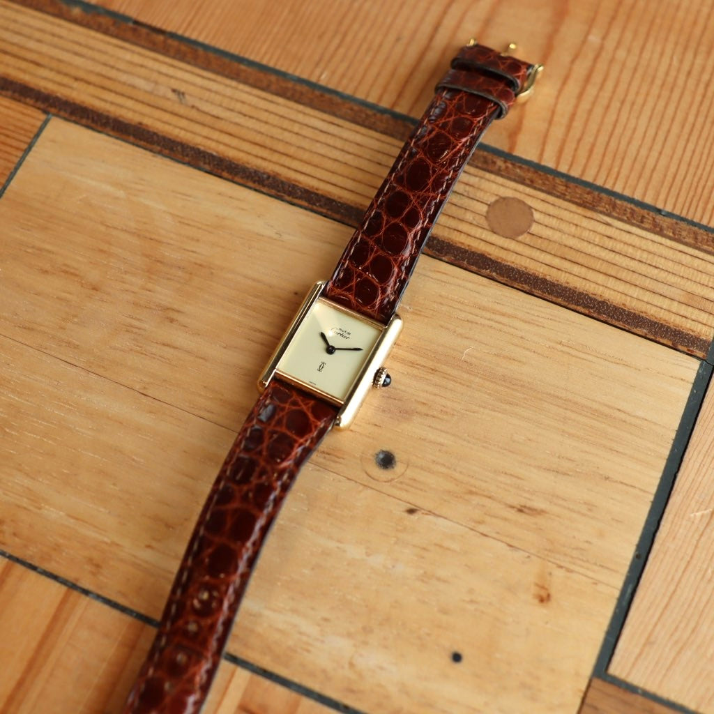 【商談中】カルティエ / Cartier マストタンクSM 腕時計 【75】ヴィンテージ