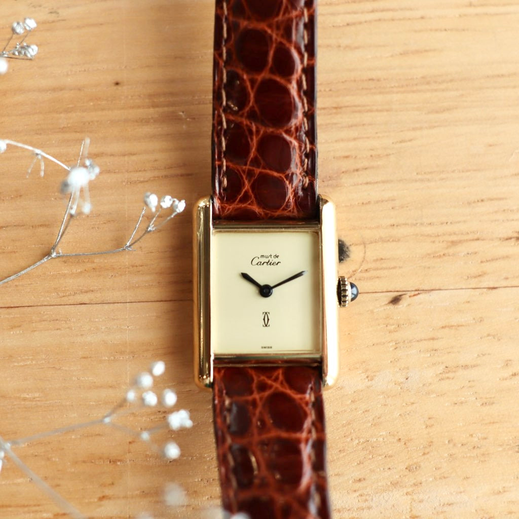カルティエ / Cartier マストタンクSM 腕時計 【75】ヴィンテージ