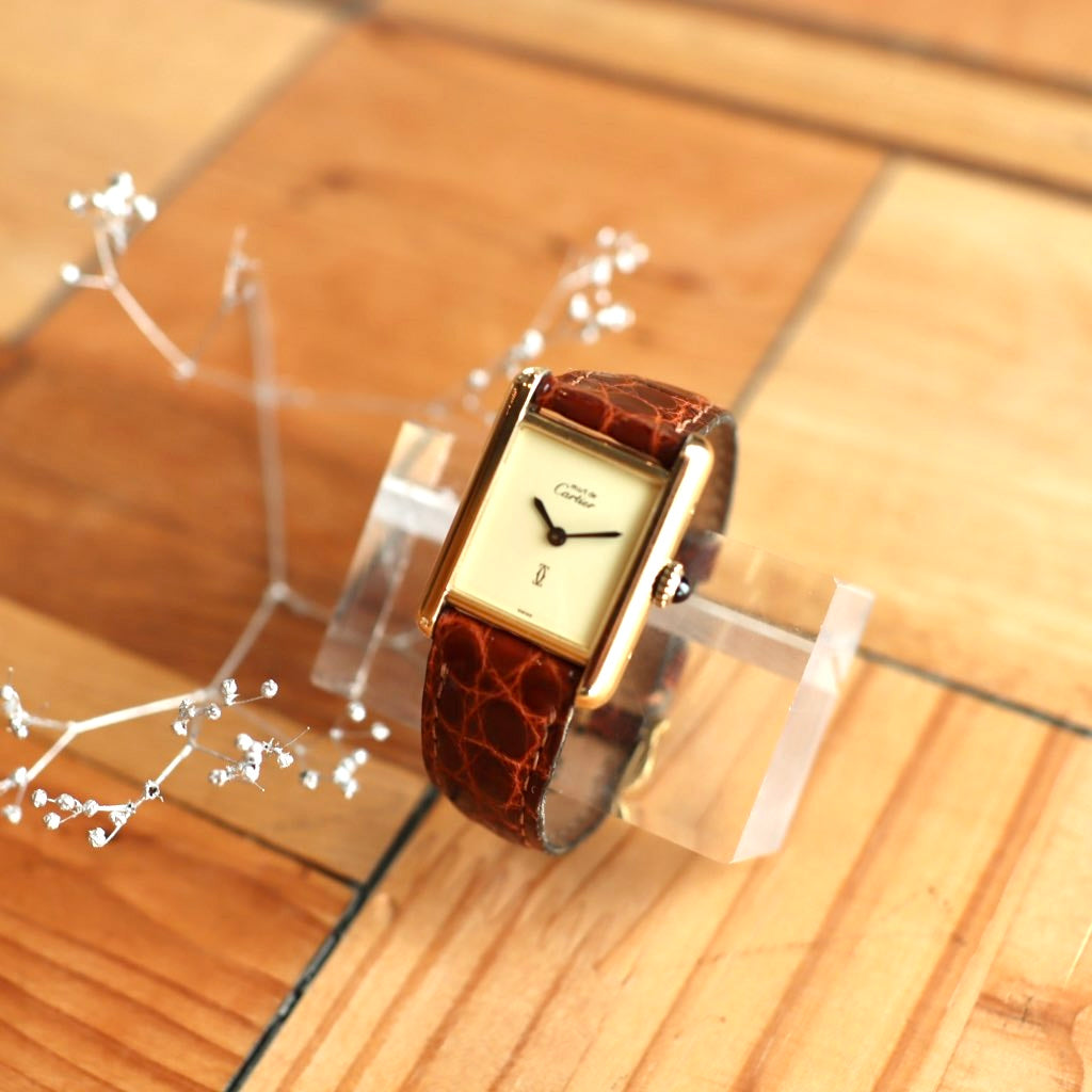 カルティエ / Cartier マストタンクSM 腕時計 【75】ヴィンテージ