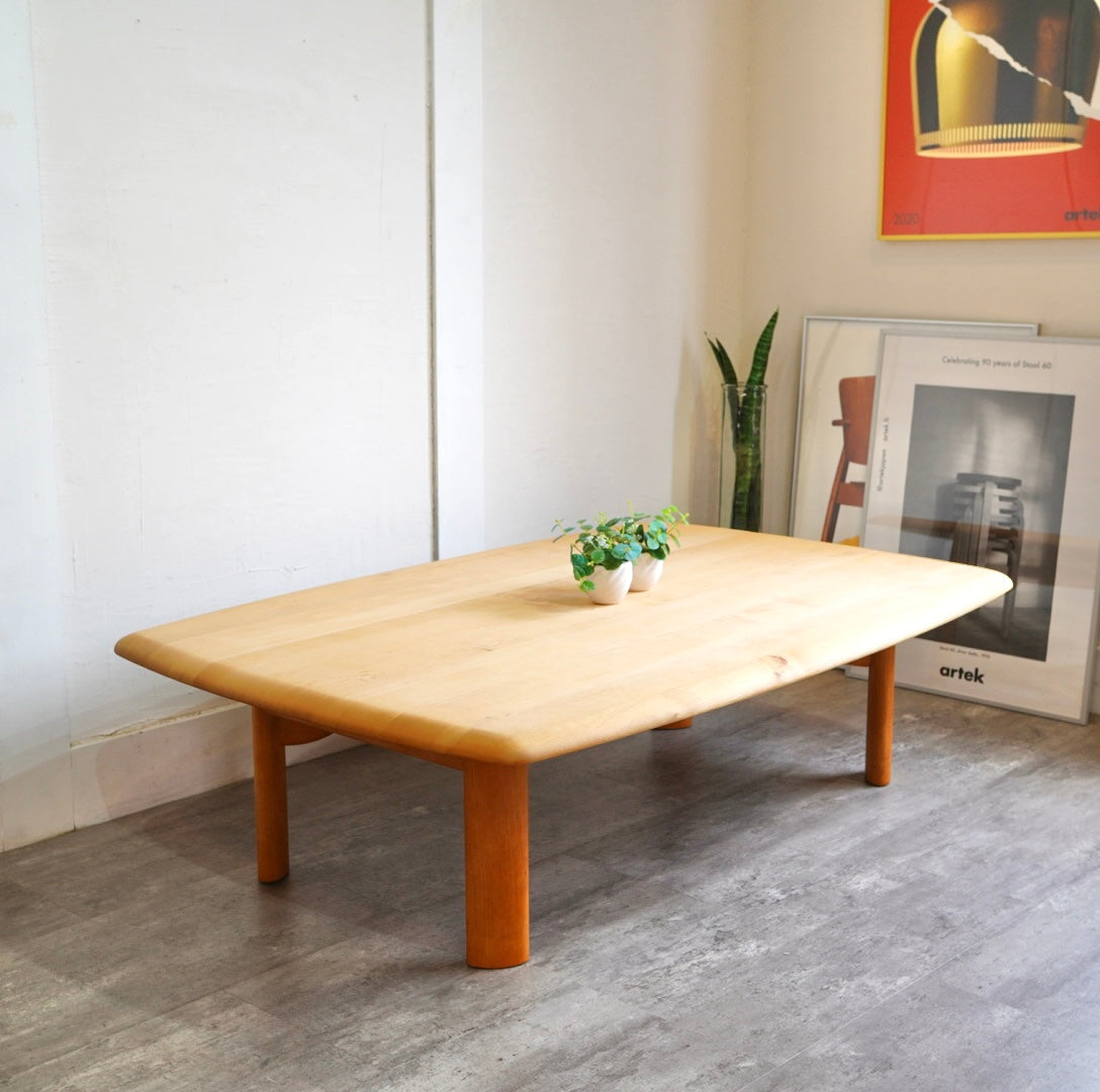 TEAM7 / ティーム7 ローテーブル 無垢アルダー材 130cm