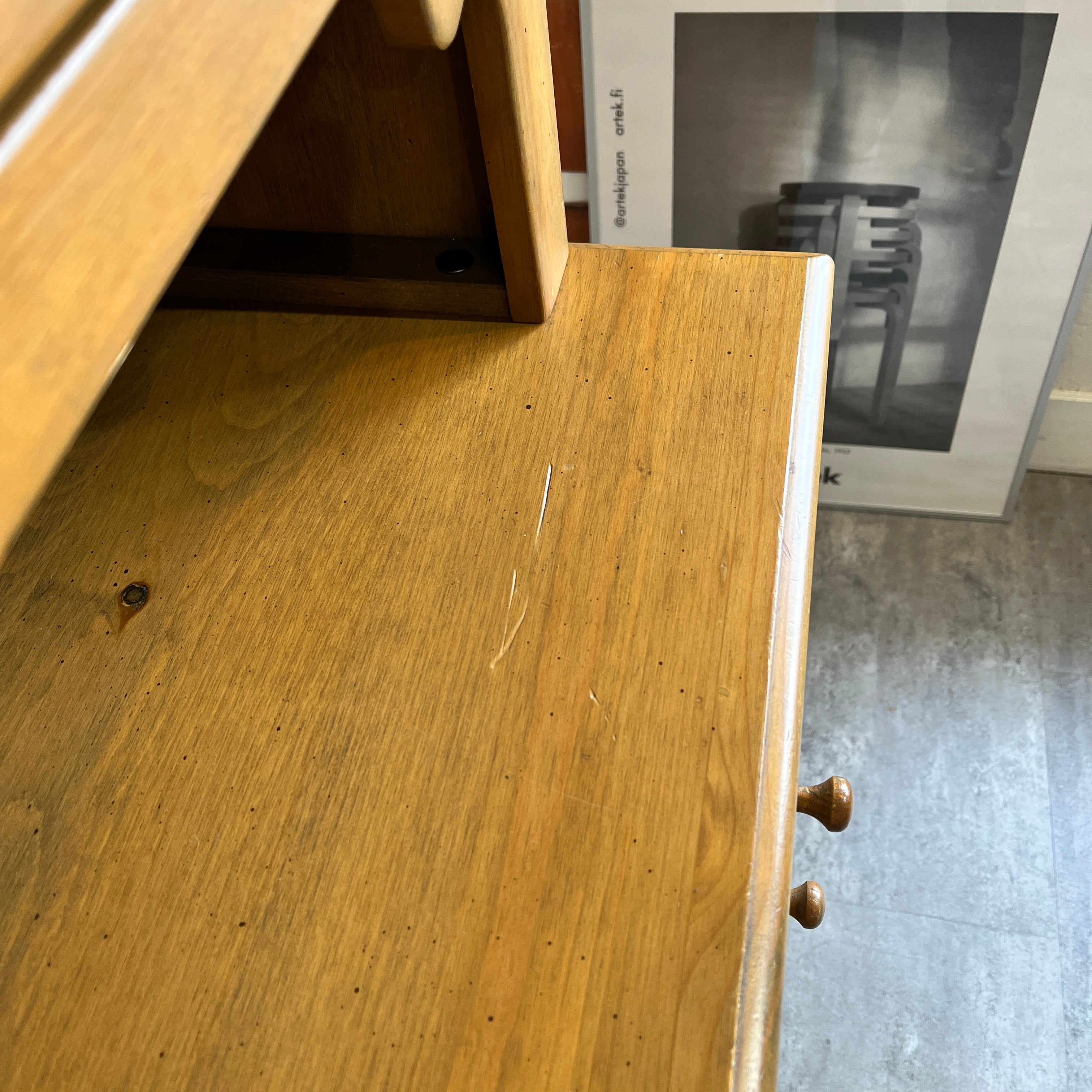 アンファン / Enfant パイン材カップボード ハッチボード