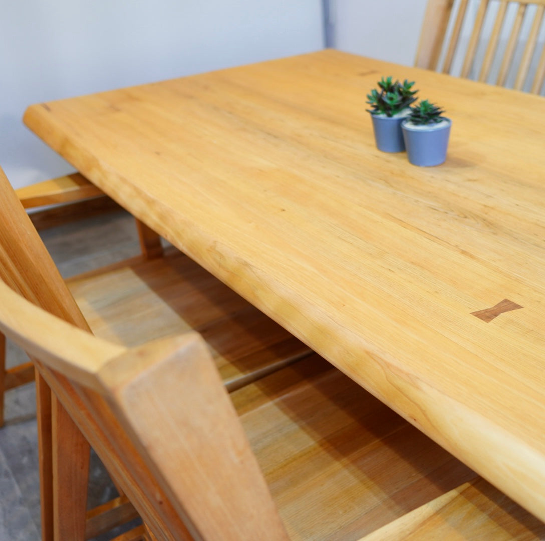 無垢材 ダイニングセット ロータイプ ダイニングテーブル ローチェア