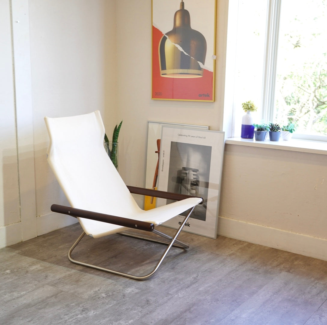 ニーチェアX / NychairX ダークブラウン×ホワイト 新居猛