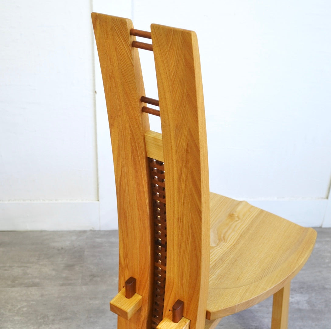 旭川家具 アール工房 Aチェア ダイニングチェア タモ材