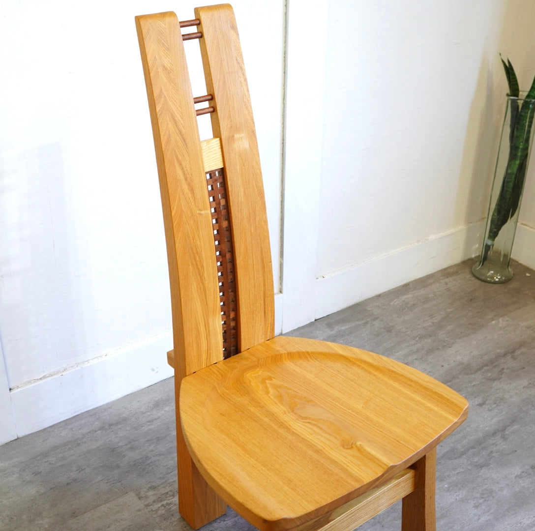 旭川家具 アール工房 Aチェア ダイニングチェア タモ材