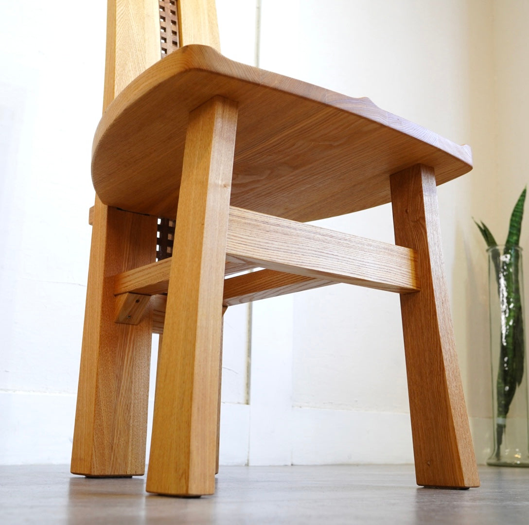 旭川家具 アール工房 Aチェア ダイニングチェア タモ材