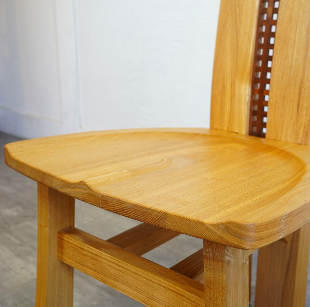 旭川家具 アール工房 Aチェア ダイニングチェア タモ材