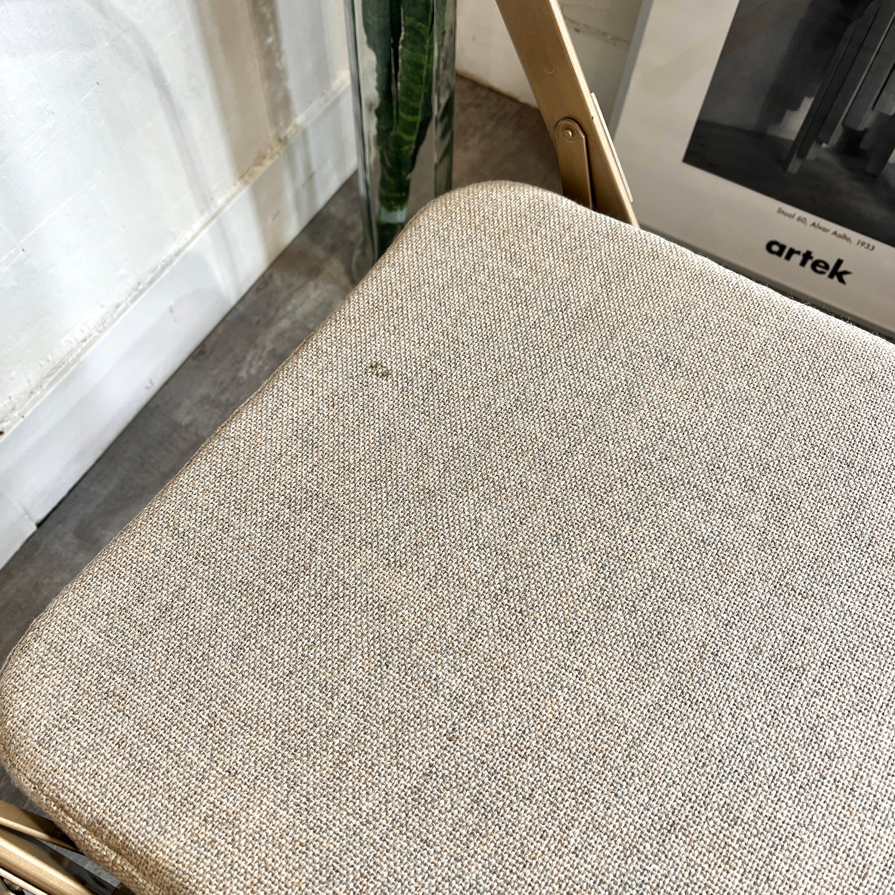 クラリン / CLARIN フルクッションフォールディングチェア 折り畳み椅子