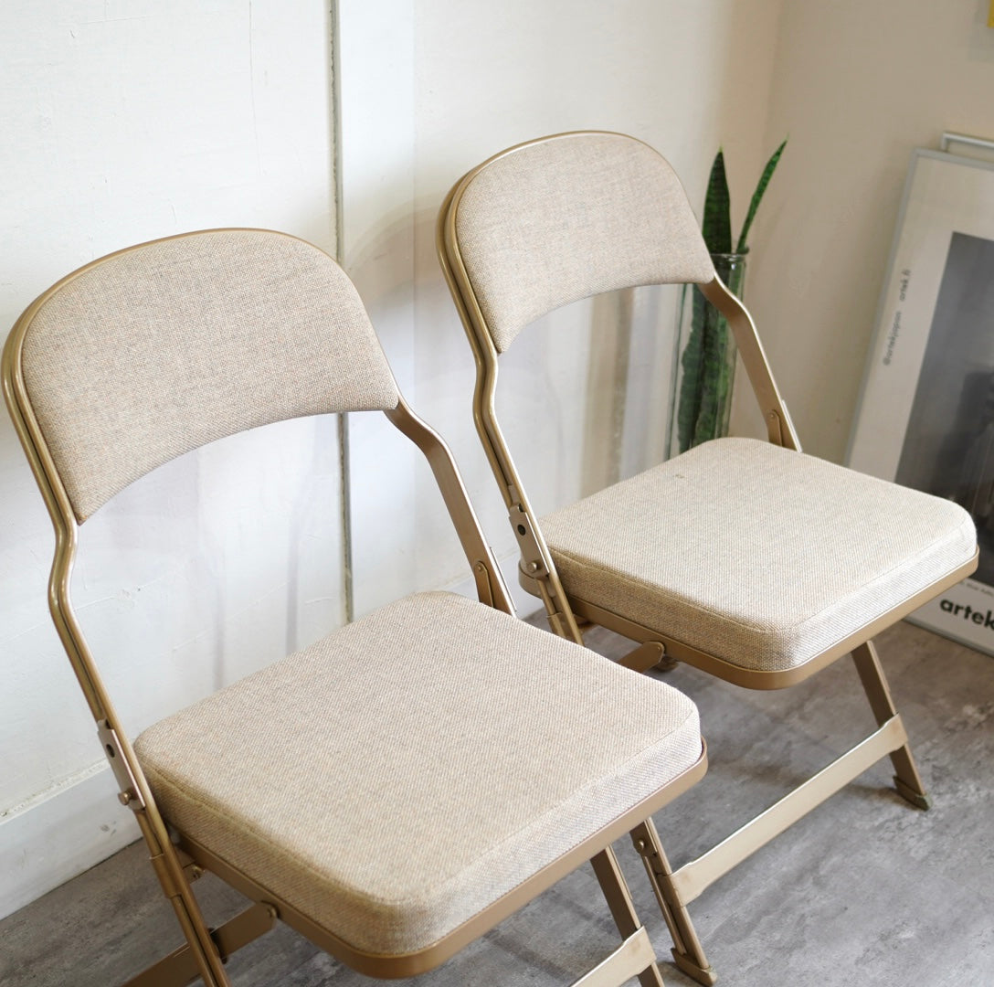 クラリン / CLARIN フルクッションフォールディングチェア 折り畳み椅子