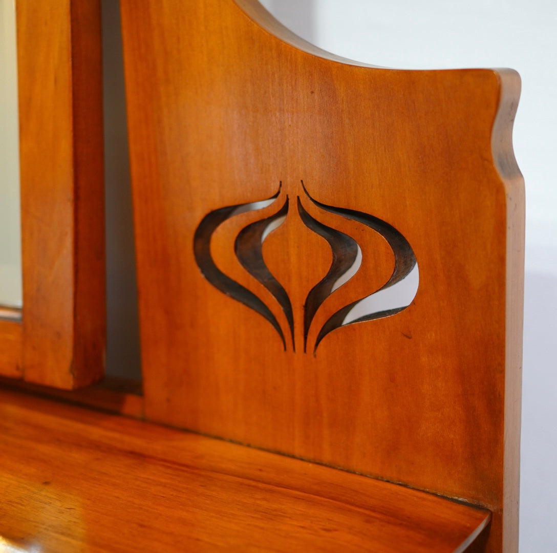 アンティーク ミラーチェスト