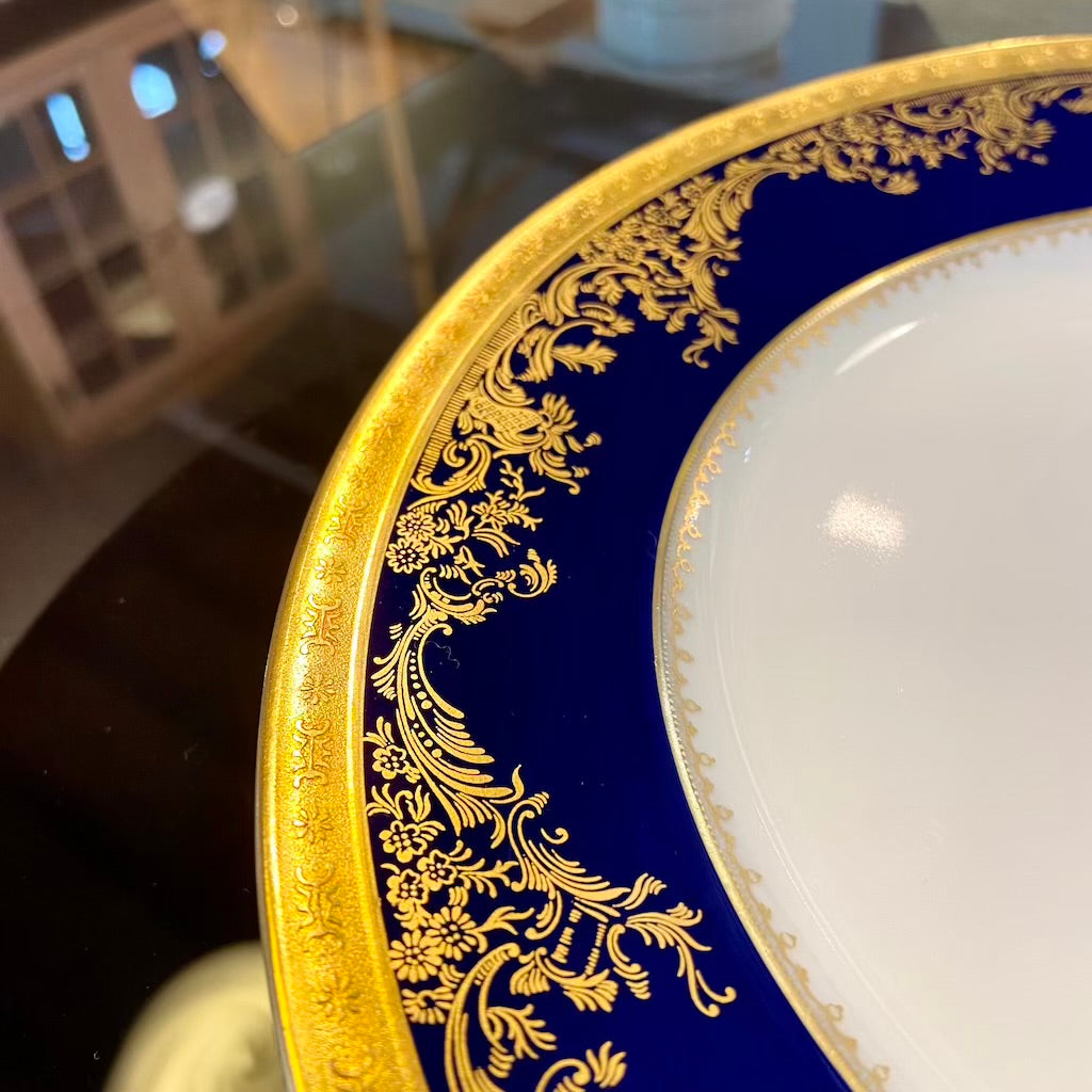 アビランド / Haviland ポンパドール ブルードフルール プレート フランス