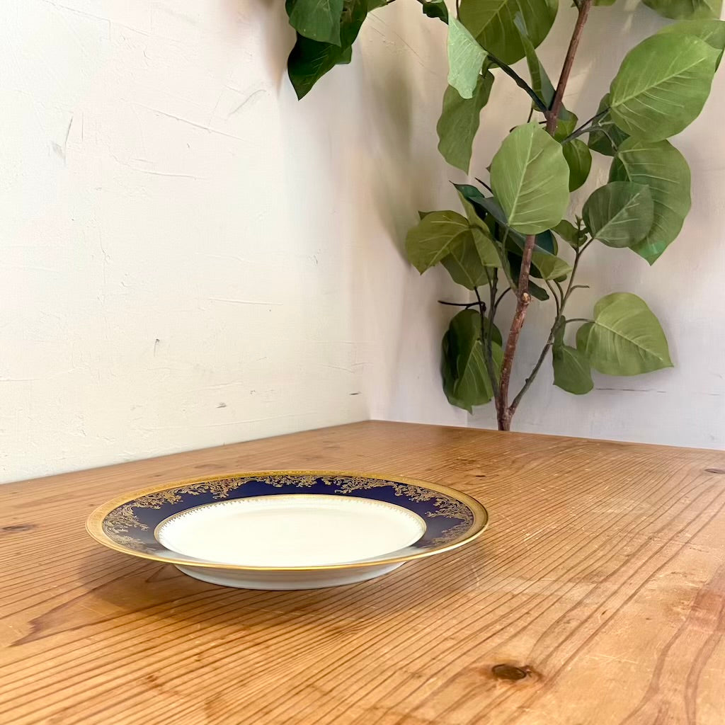 アビランド / Haviland ポンパドール ブルードフルール プレート フランス