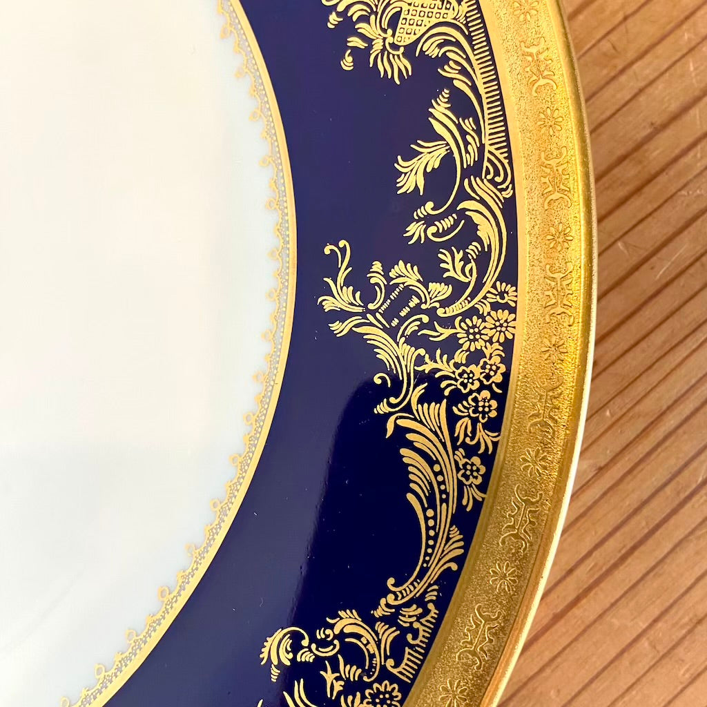 アビランド / Haviland ポンパドール ブルードフルール プレート フランス