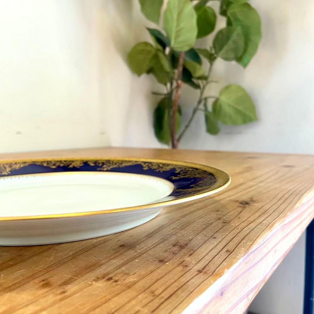 アビランド / Haviland ポンパドール ブルードフルール プレート フランス