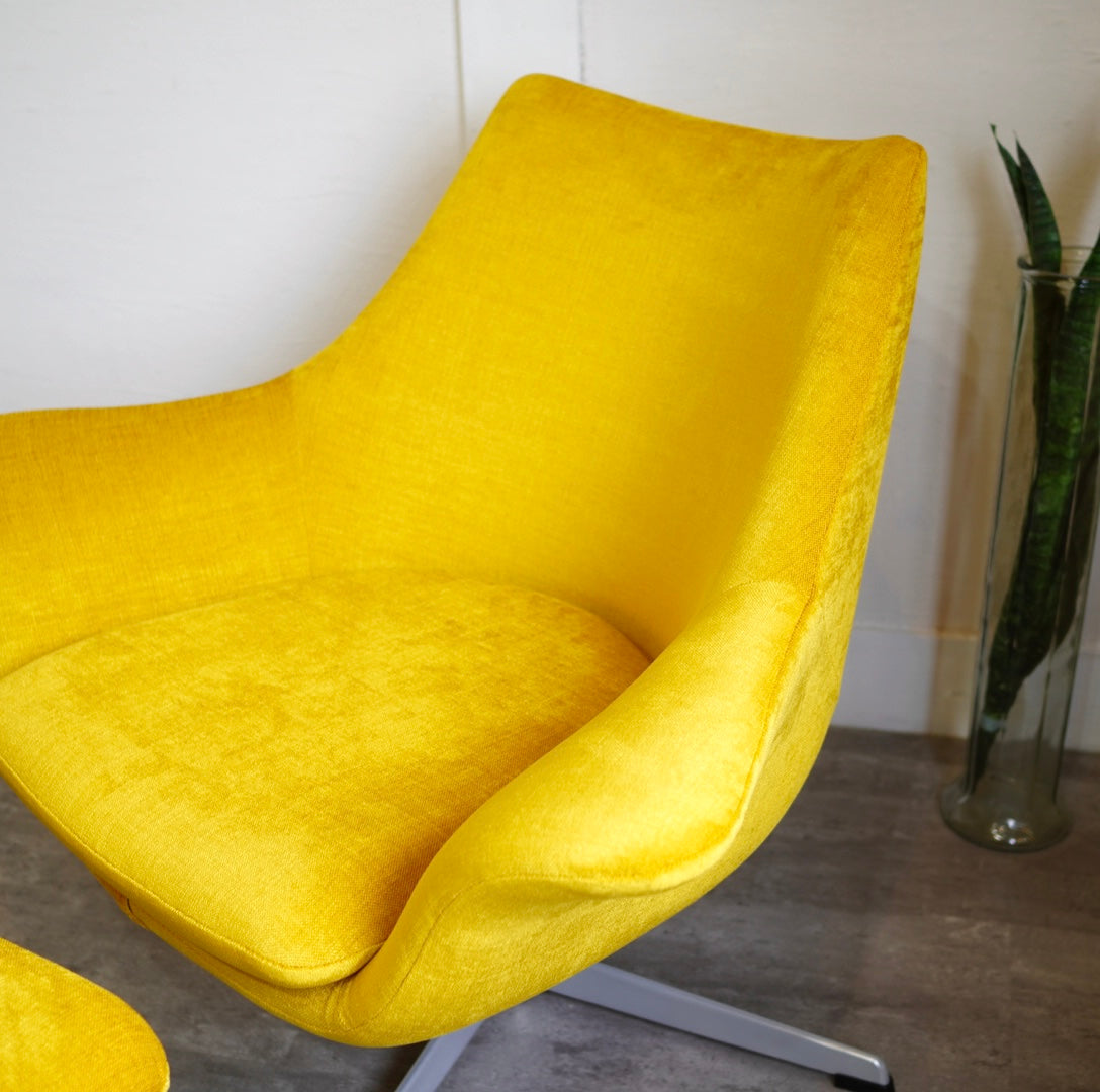 中村工芸 / nakamura ラウンジチェア N735-01 & オットマン N734-ST