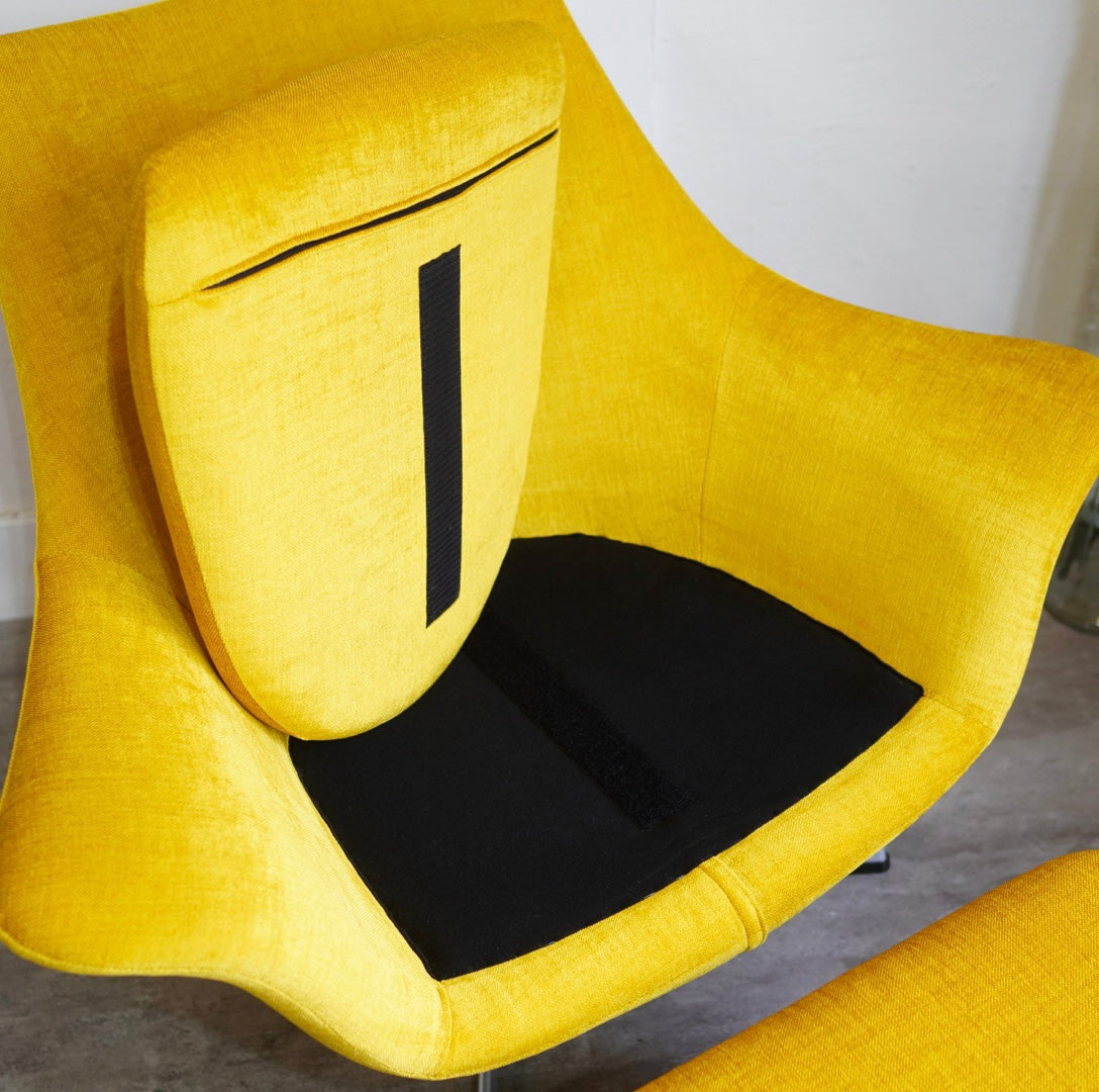 中村工芸 / nakamura ラウンジチェア N735-01 & オットマン N734-ST