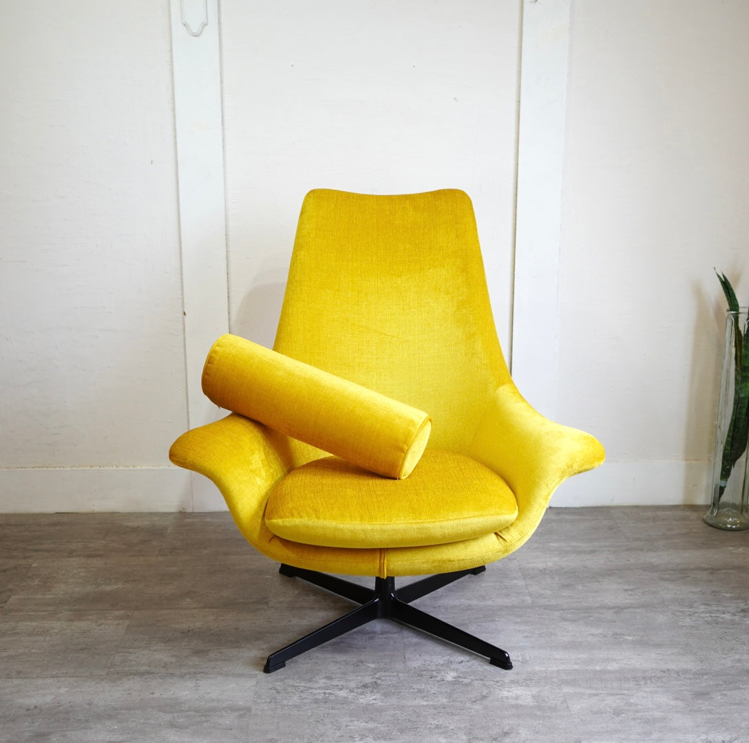 中村工芸 / nakamura ハイバック ラウンジチェア N734-01