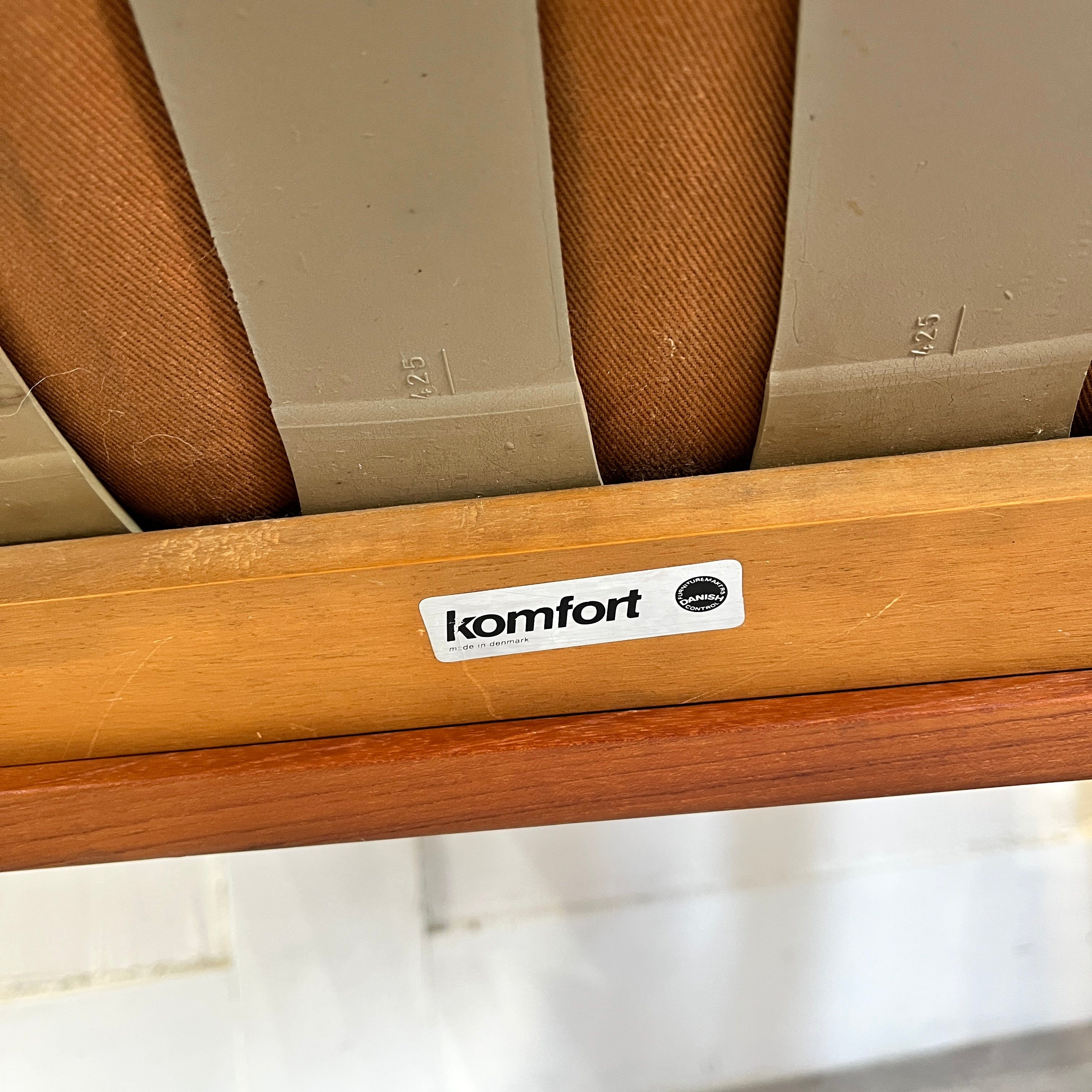 コンフォート / komfort アームソファ 1人掛け チーク デンマーク 北欧ヴィンテージ