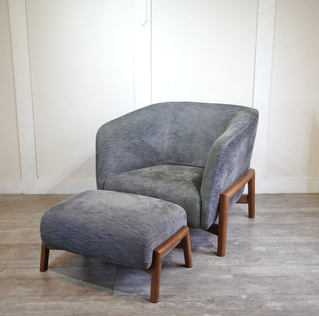 カンディハウス / CondeHouse TEN ラウンジチェア&オットマン