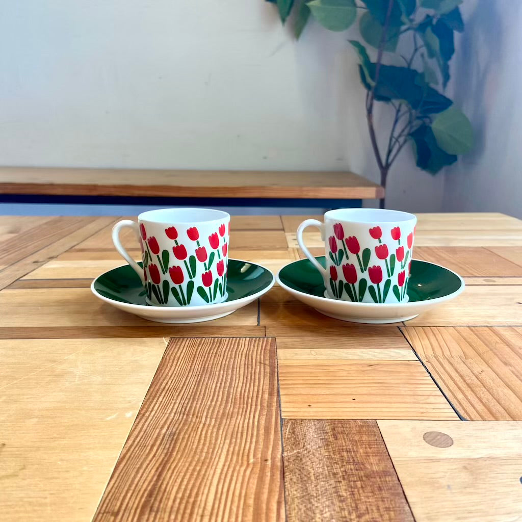 グスタフスベリ / Gusatavsberg ジュリアナ / JULIANA シリーズ カップ&ソーサー ヴィンテージ リンドベリ