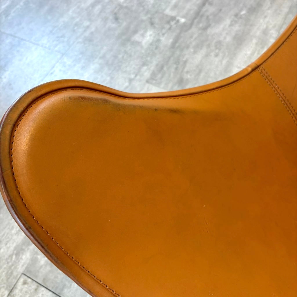 クエロ / CUERO バタフライチェア BKFチェア マリポサ 本革 ブラウン