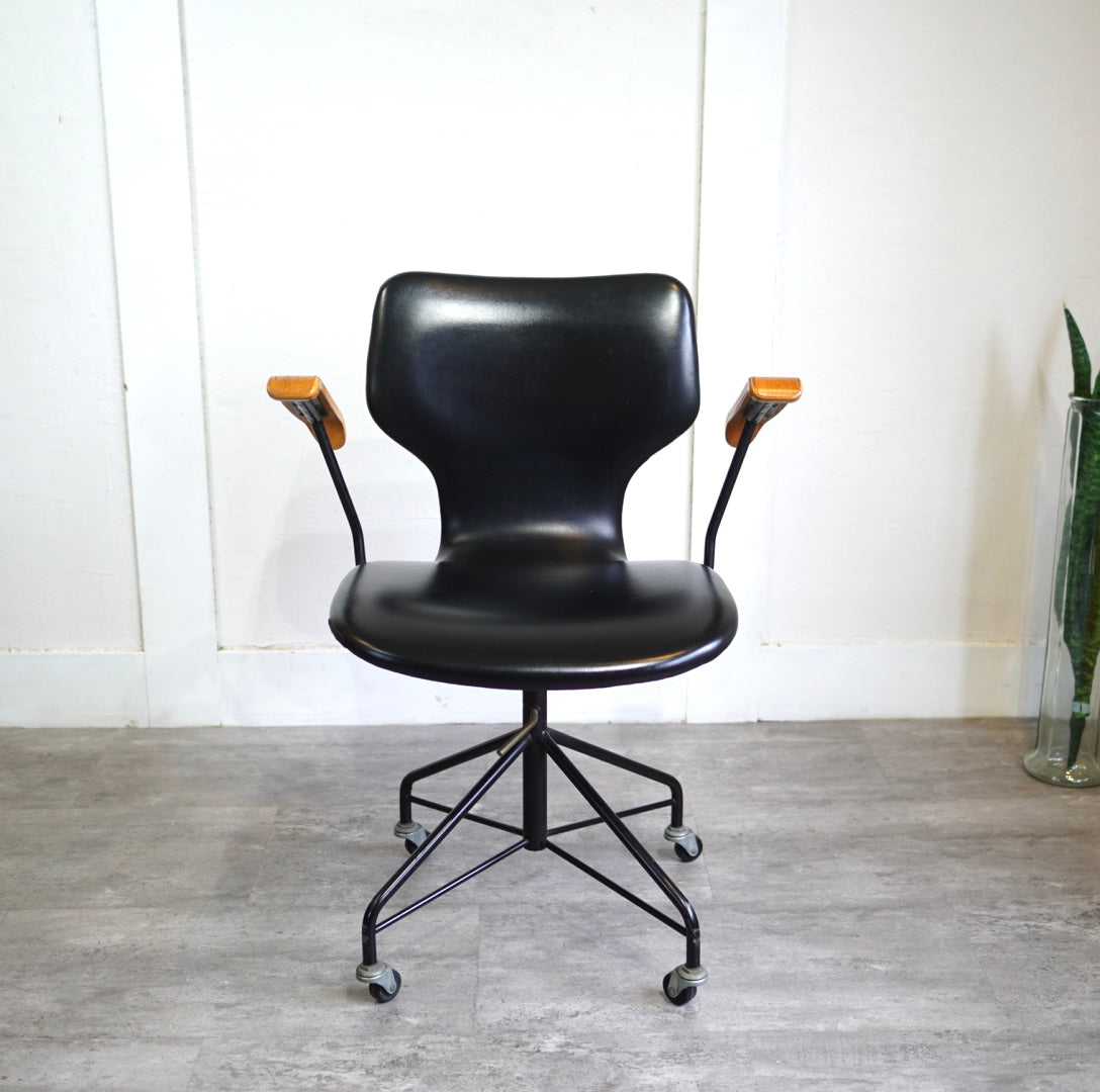 天童木工 / Tendo デスクチェア アームチェア チーク 剣持勇 ジャパンヴィンテージ