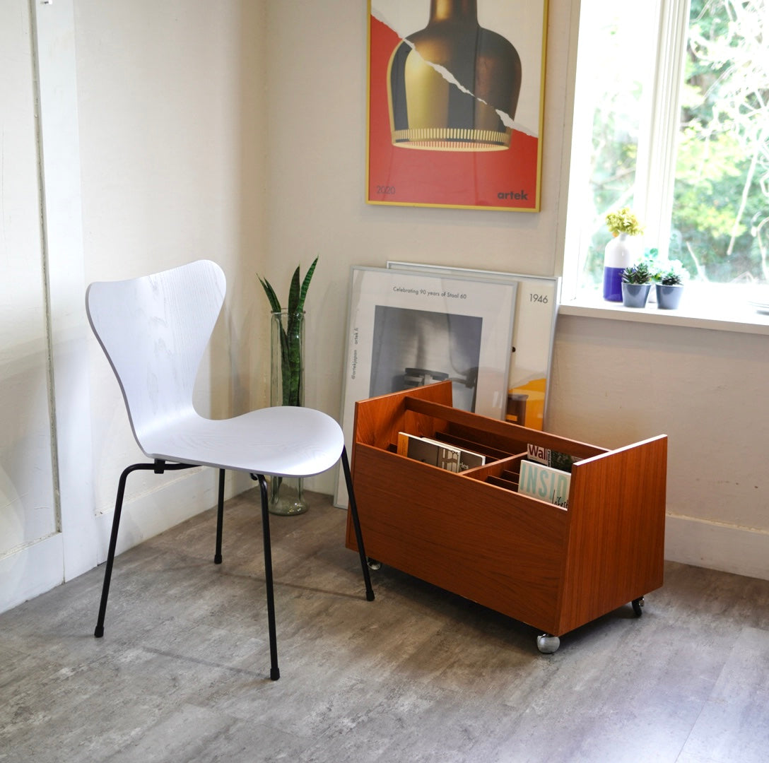 ブルクスボ / BRUKSBO マガジンラック レコードラック 北欧 ノルウェー ヴィンテージ