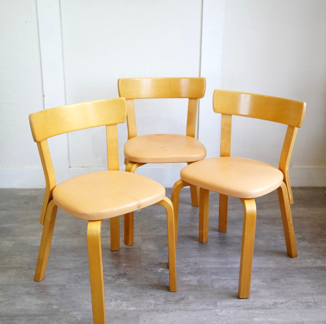 アルテック / Artek チェア 69 アルヴァ・アアルト フィンランド 中古