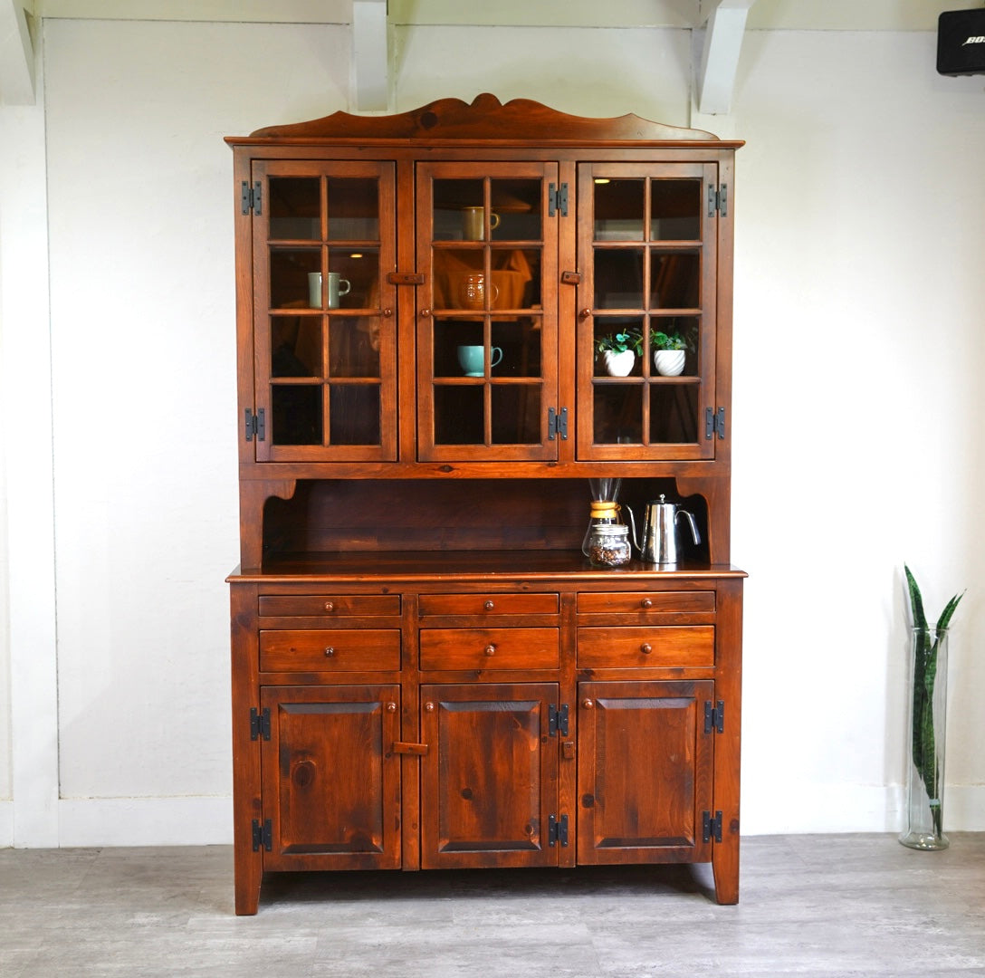 アンファン / Enfant パイン材カップボード 食器棚