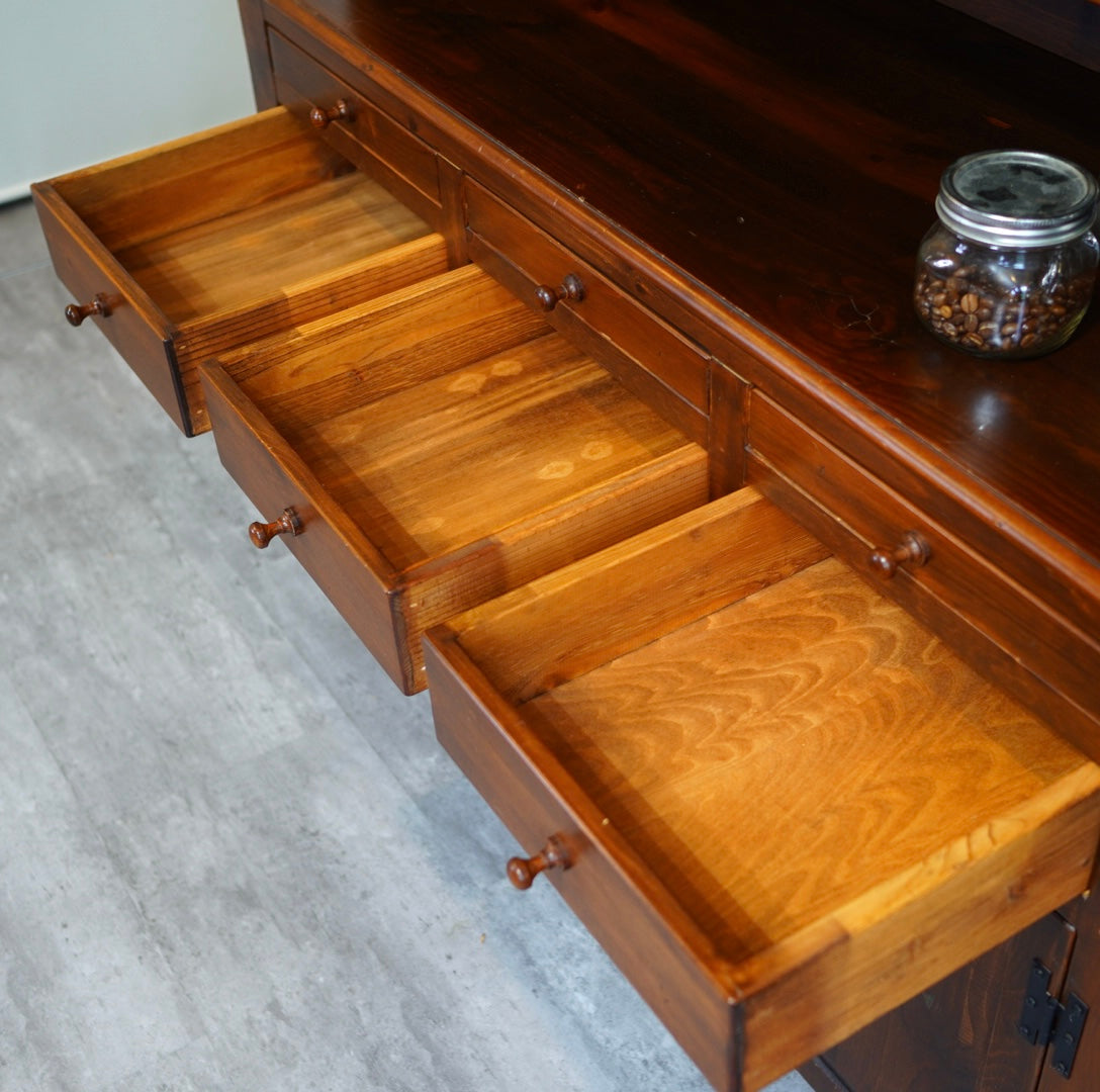 アンファン / Enfant パイン材カップボード 食器棚