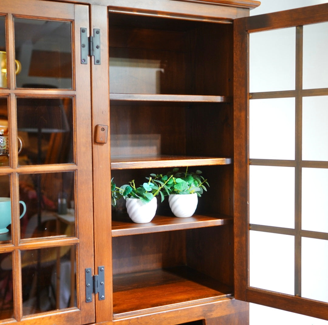 アンファン / Enfant パイン材カップボード 食器棚