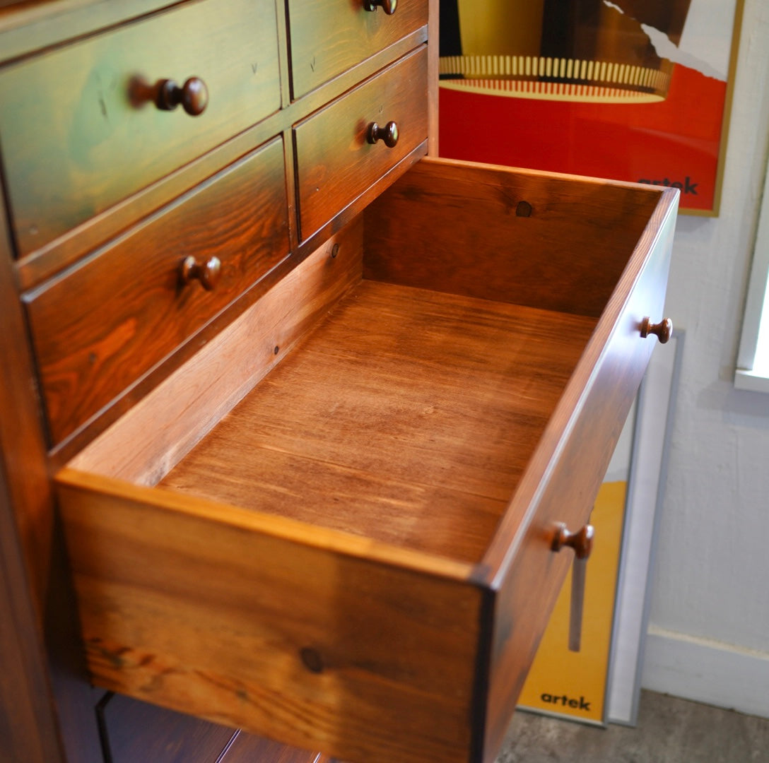 アンファン / Enfant パイン材 7段チェスト