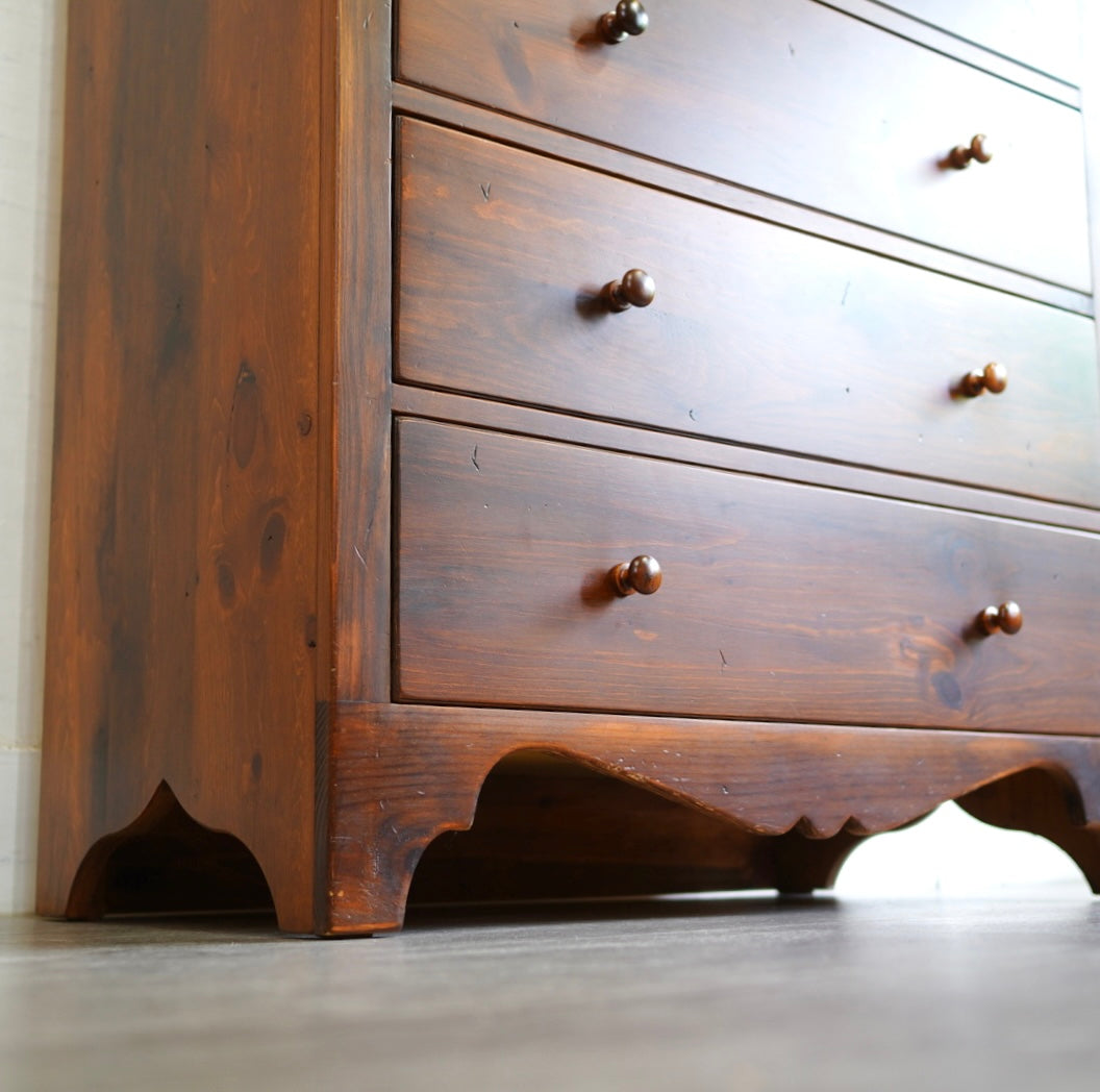 アンファン / Enfant パイン材 7段チェスト