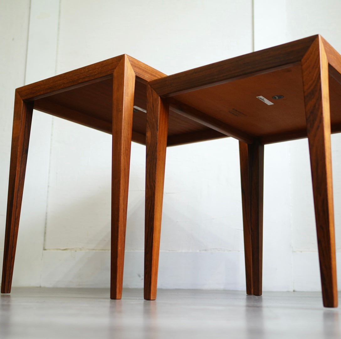 ハスレヴ&ロイヤルコペンハーゲン / Haslev & Royal Copenhagen テネラ タイルトップ ネストテーブル デンマーク ヴィンテージ