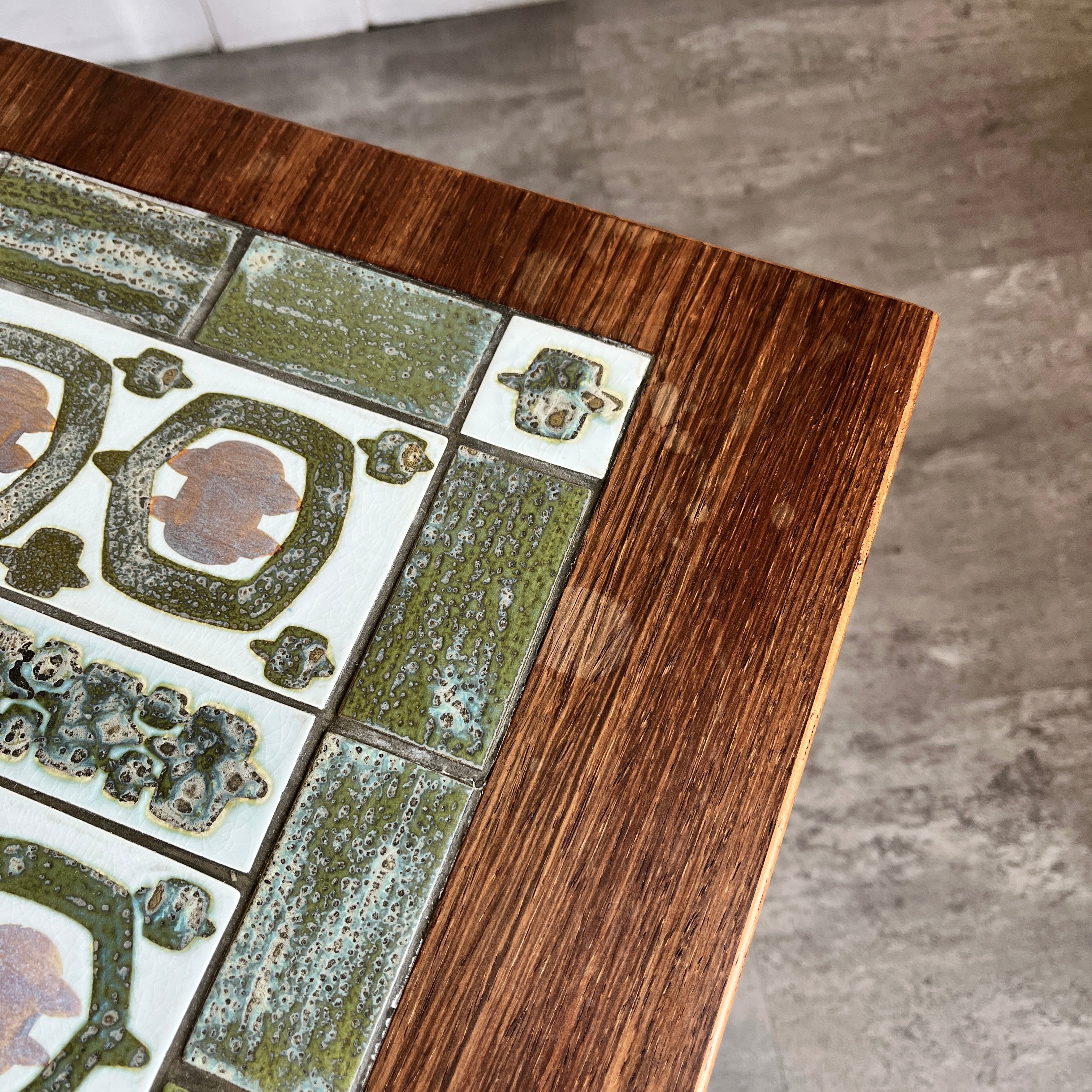 ハスレヴ&ロイヤルコペンハーゲン / Haslev & Royal Copenhagen テネラ タイルトップ ネストテーブル デンマーク ヴィンテージ