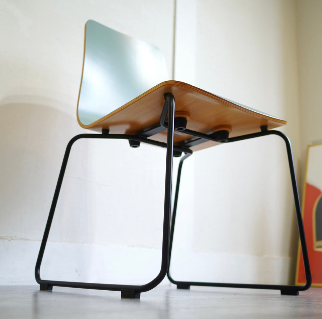 イデー / IDEE ラングスタッキングチェア ダイニングチェア グリーン